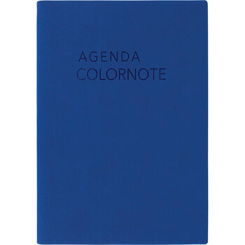OBERTHUR Agenda Semainier A5 Colornote Bleu