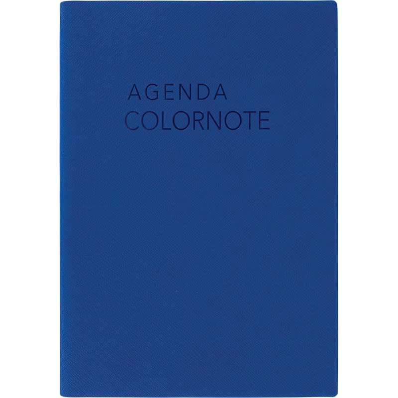 OBERTHUR Agenda Semainier A5 Colornote Bleu