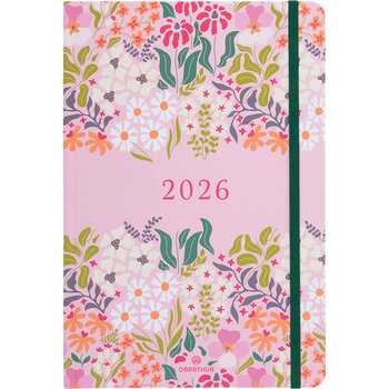 OBERTHUR Agenda Semainier 25 Fsc Anahita Rose