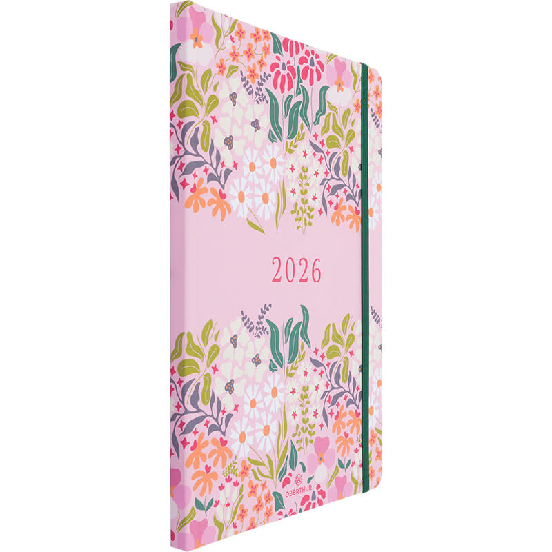 OBERTHUR Agenda Semainier 25 Fsc Anahita Rose