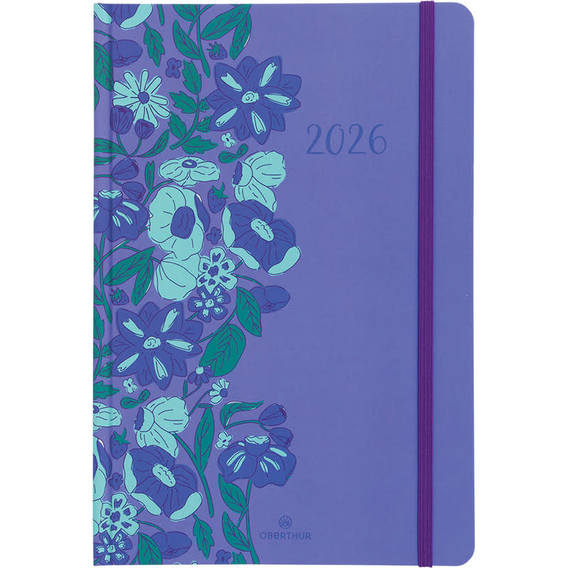 OBERTHUR Agenda Semainier 25 Fsc Anahita Viole