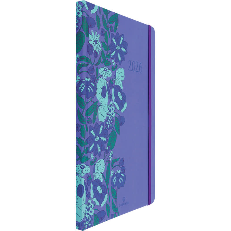 OBERTHUR Agenda Semainier 25 Fsc Anahita Viole