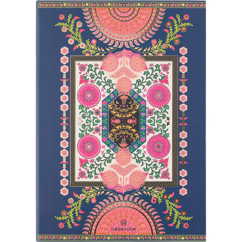 OBERTHUR Agenda Semainier A5 Venezia Rosaces