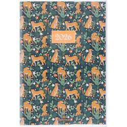 OBERTHUR Agenda Semainier 25 Fsc Capri Leopard