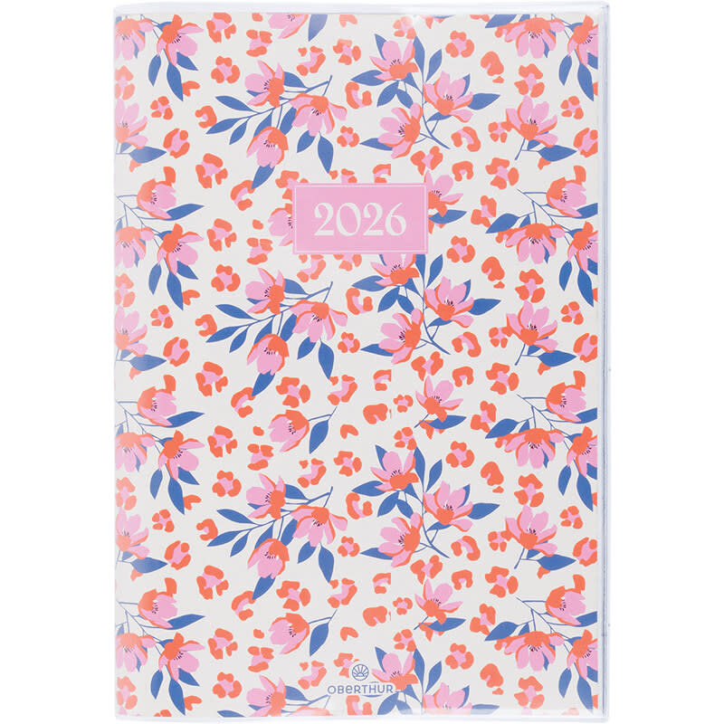 OBERTHUR Agenda Semainier 25 Fsc Capri Leopard