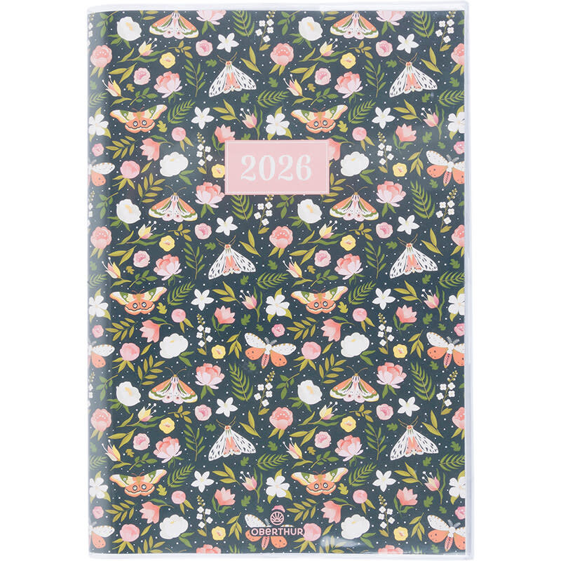 OBERTHUR Agenda Semainier 25 Fsc Capri Floral
