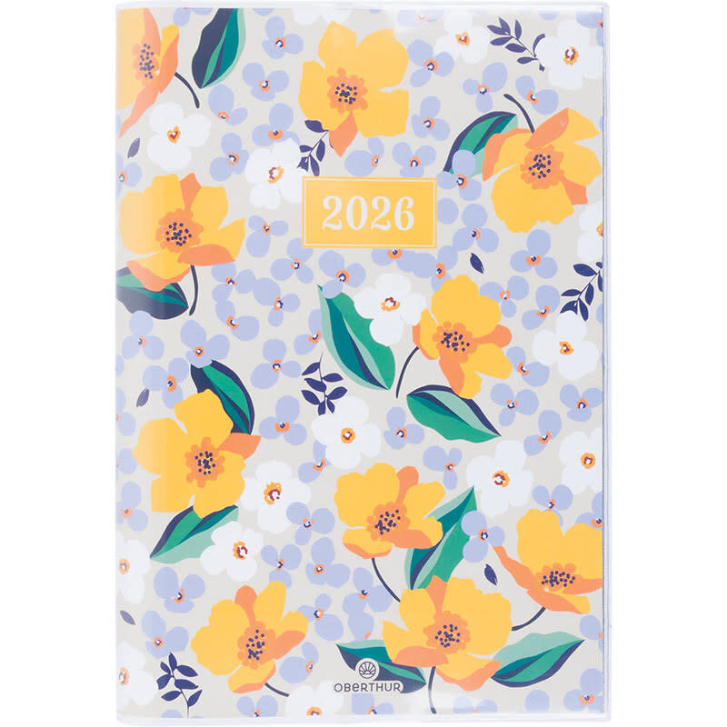 OBERTHUR Agenda Semainier 25 Fsc Capri Floral