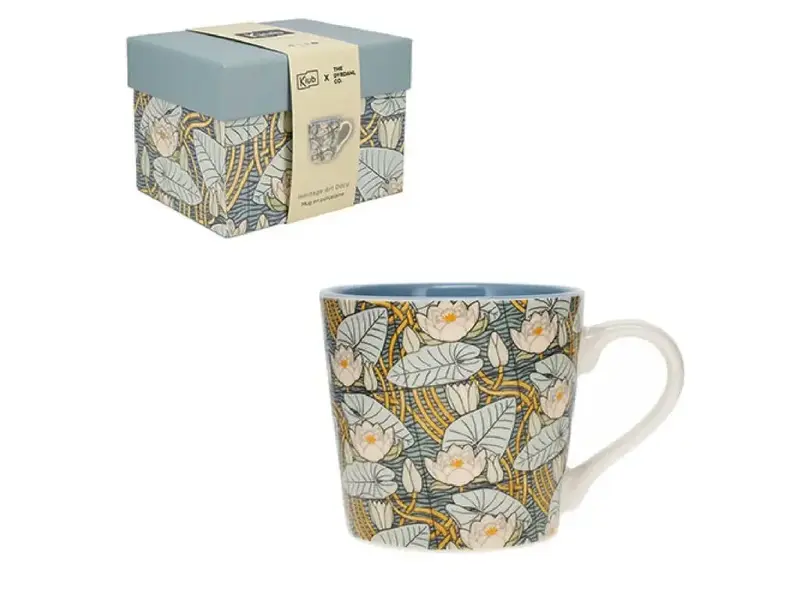 KIUB Mug Xl Conique 430 Ml + Boite Cadeau The Dybdahl Art Deco