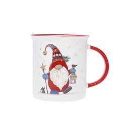 KIUB Mug Timbale Droit M 320 Ml Kooks Noël Lutin