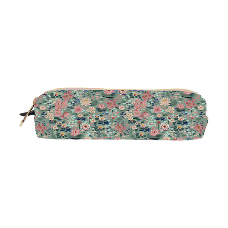 KIUB Trousse Longue En Polyester Fleurs De Fuji 20x5x5cm