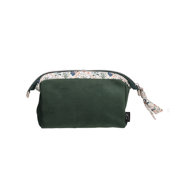 KIUB Trousse Maquillage Trapeze Fleurs De Fuji 10x9x14cm