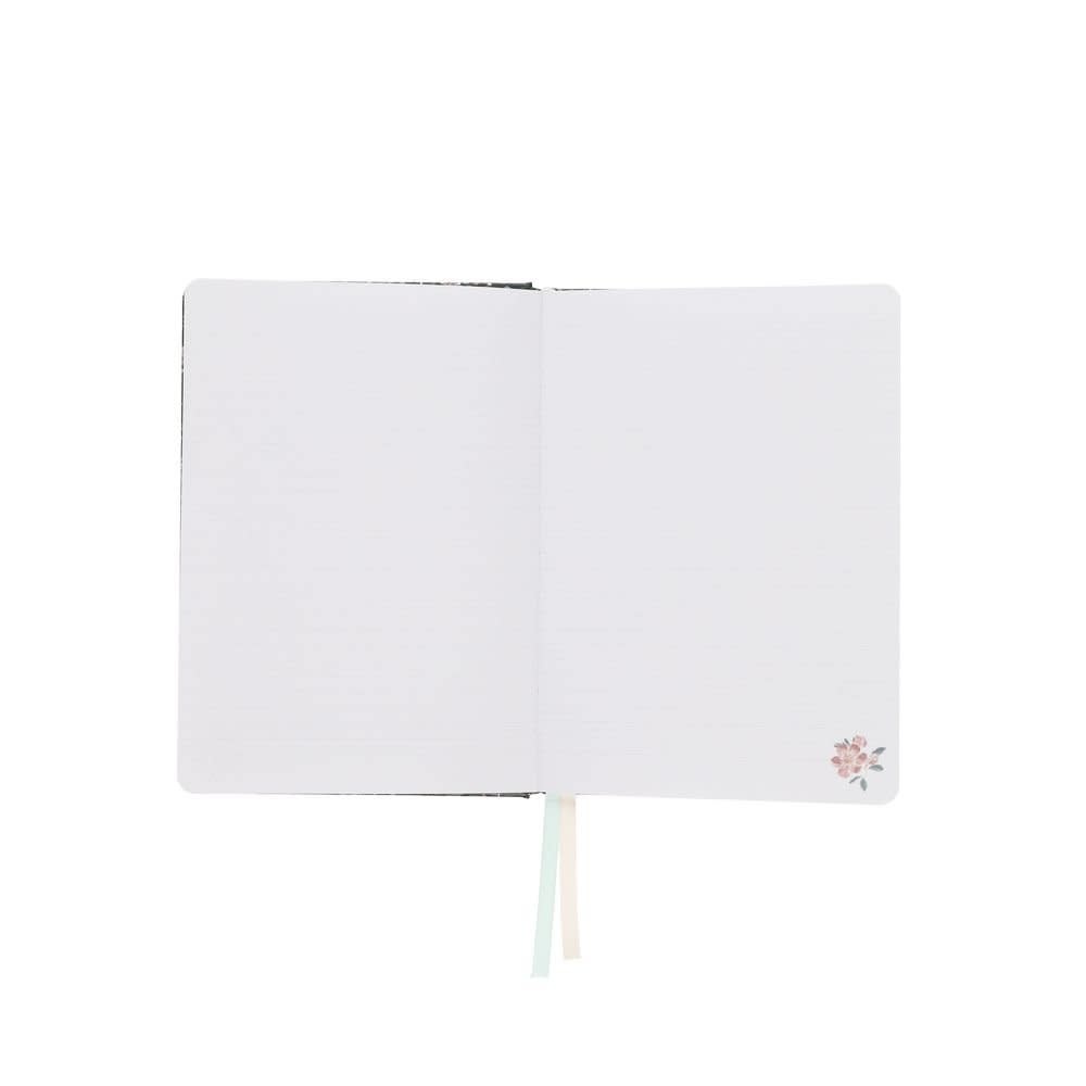 KIUB Carnet LignéA5 Dos Colle Cousu Fleurs De Fuji 14x19cm