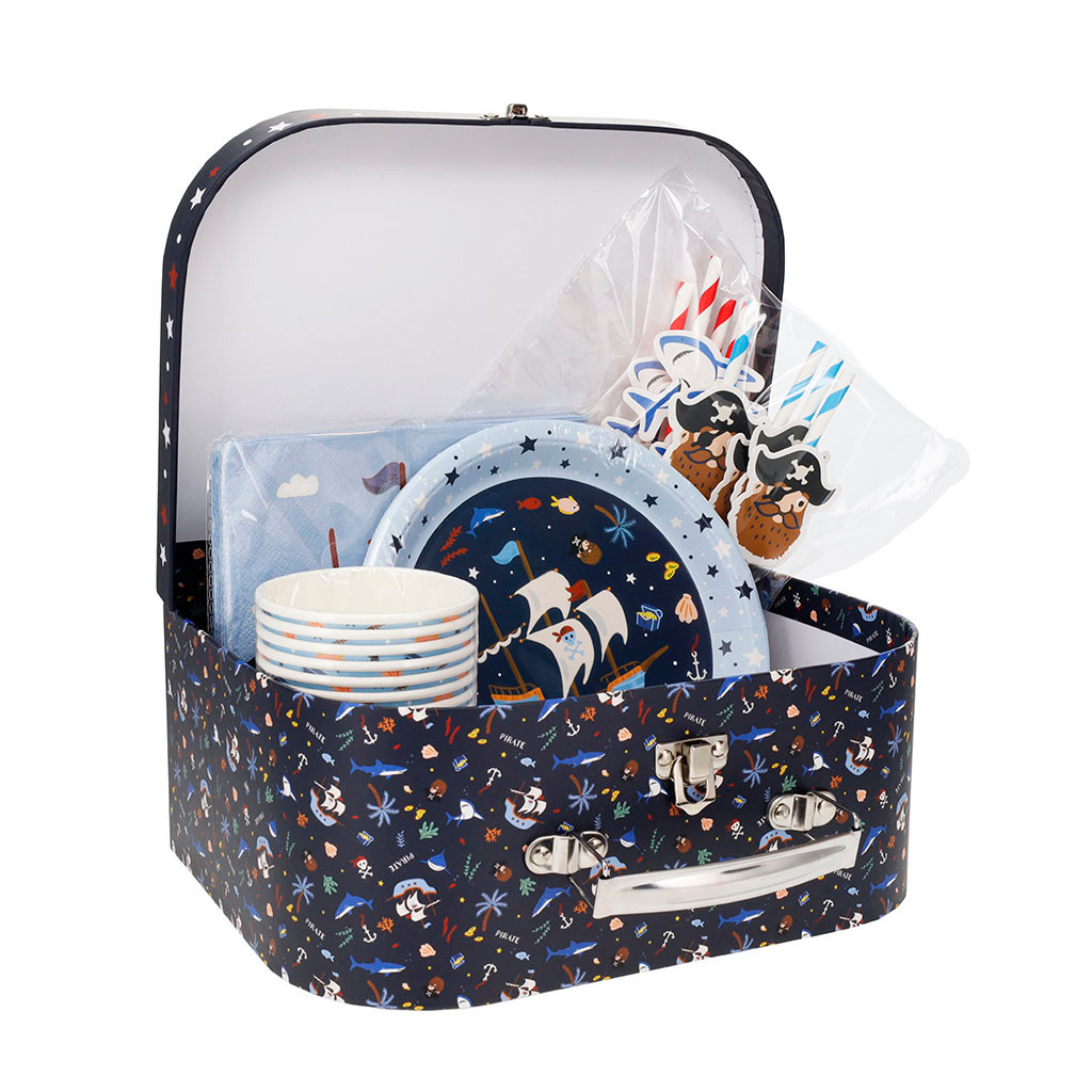 KIUB Valisette Anniversaire Les Petits Kiub Pirate