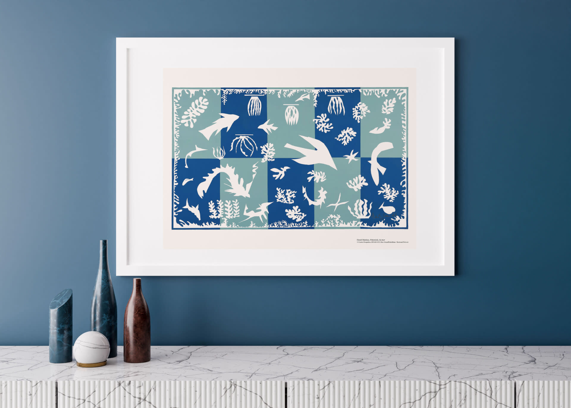 LES JOLIES PLANCHES Planche Matisse - Polynésie - la mer