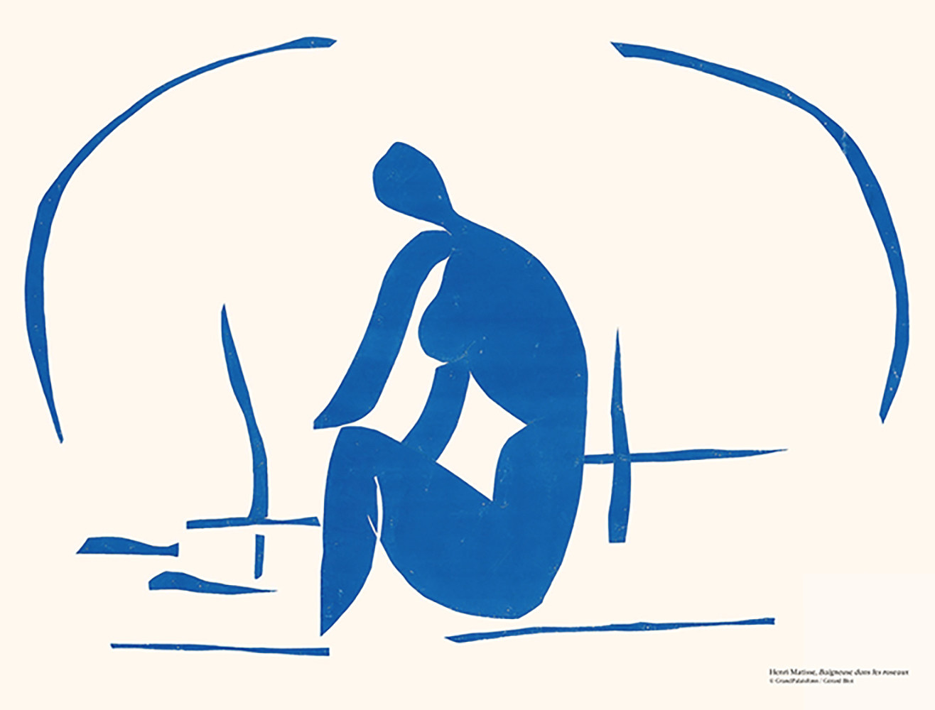 LES JOLIES PLANCHES Planche Matisse - Baigneuse dans les roseaux