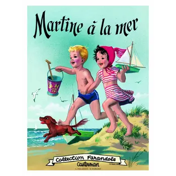 LES JOLIES PLANCHES Planche Martine à la mer