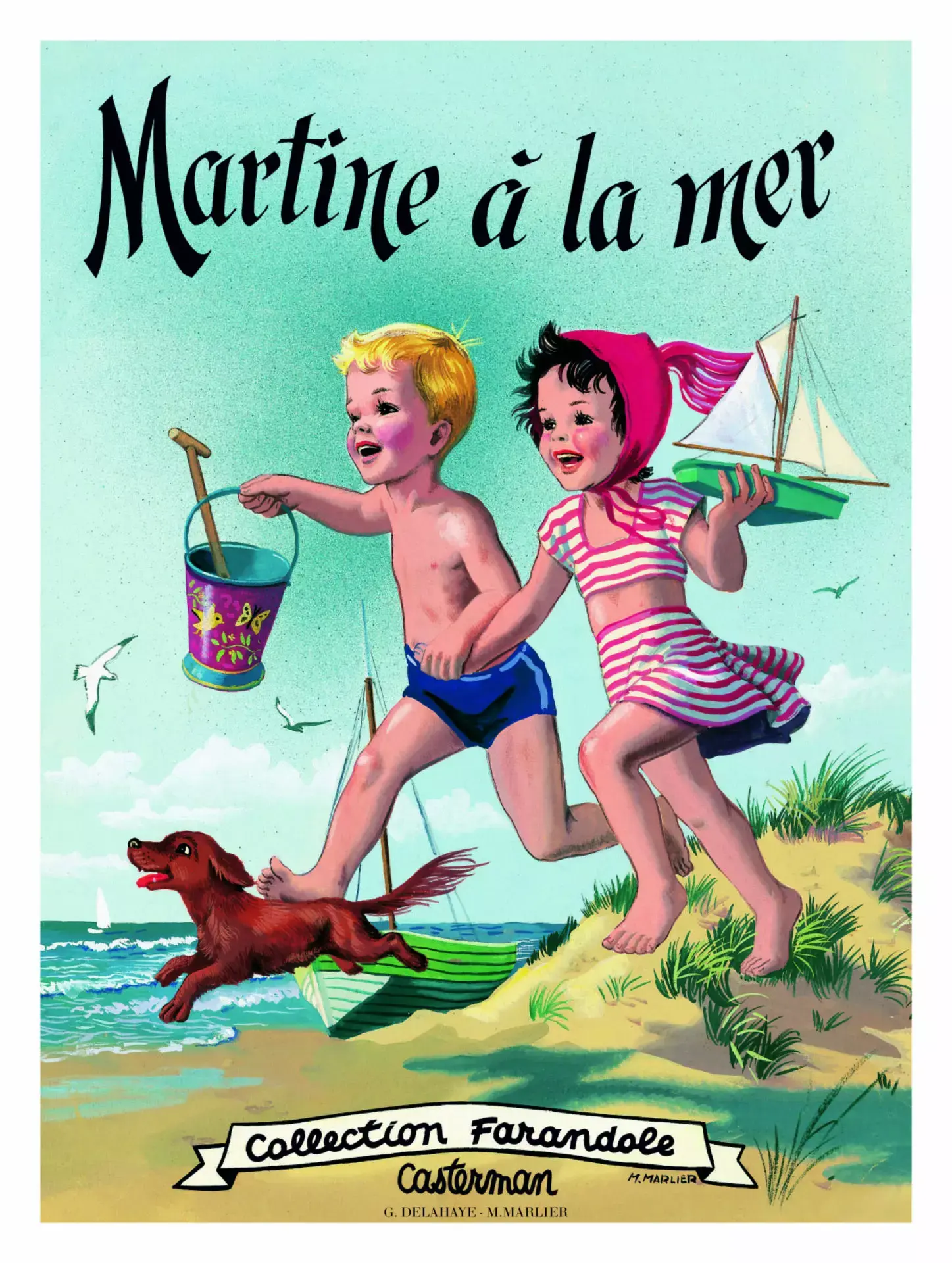 LES JOLIES PLANCHES Planche Martine à la mer