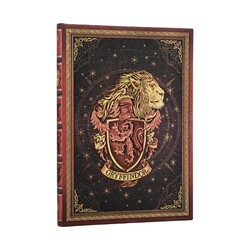 PAPERBLANKS Carnets à couverture rigide HARRY POTTER Carnet Gryffondor Midi Ligné