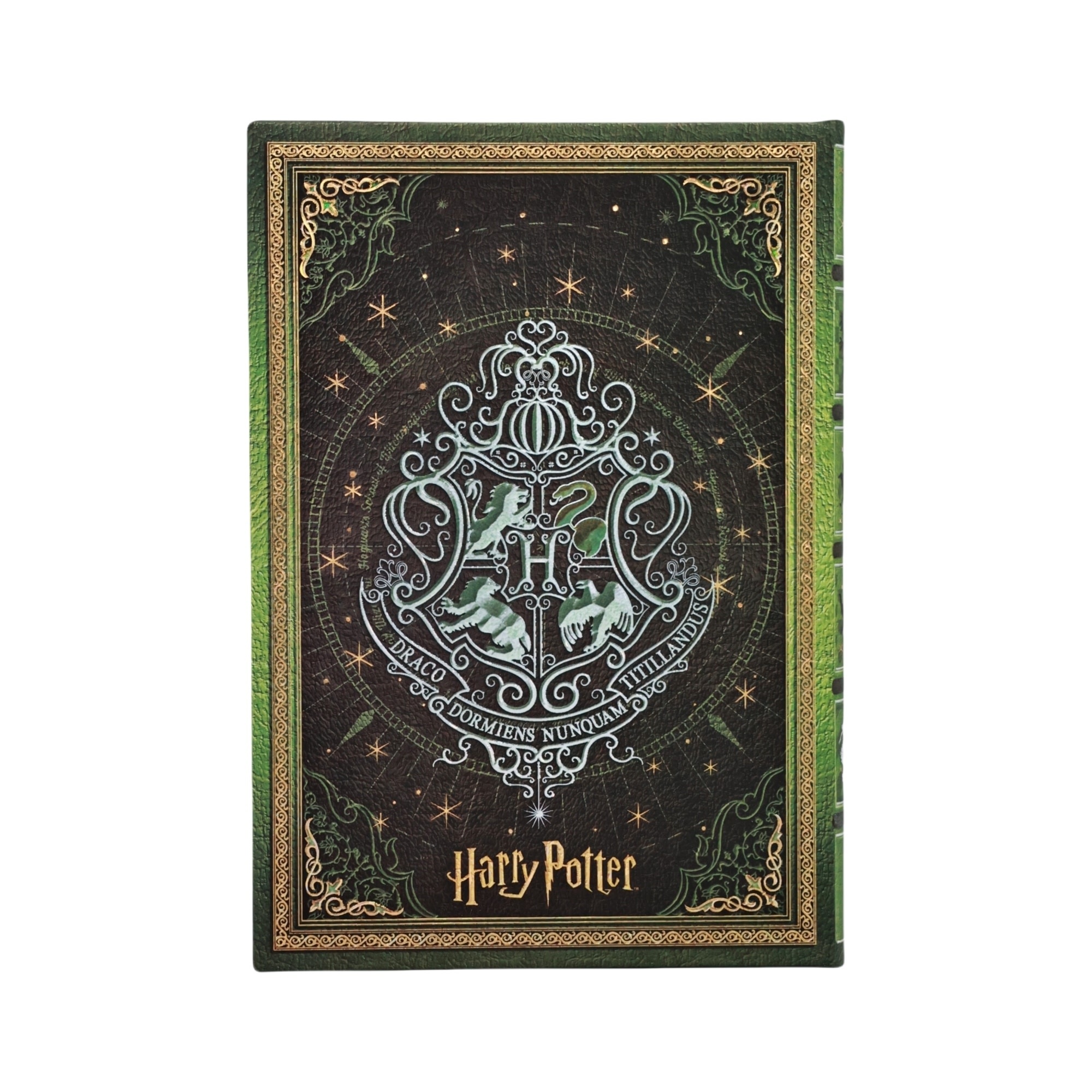 PAPERBLANKS Carnets à couverture rigide HARRY POTTER Carnet Serpentard Midi Non Ligné