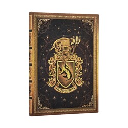 PAPERBLANKS Carnets à couverture rigide HARRY POTTER Carnet Poufsouffle Midi Non Ligné