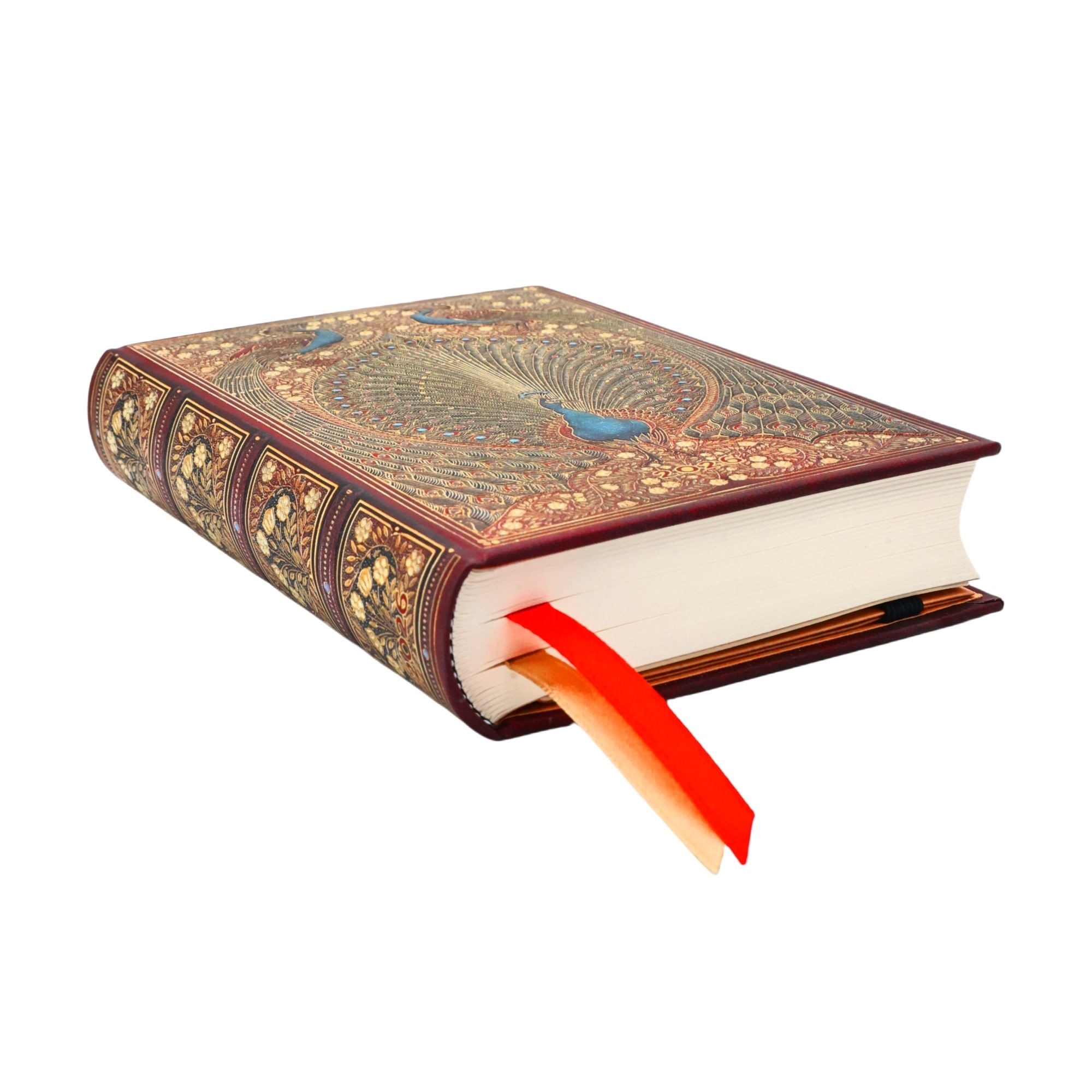 PAPERBLANKS Agenda 1 jour/page - 2026 12-Mois Hafiz’s Peacocks Mini