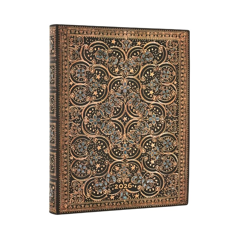 PAPERBLANKS Agenda 1 jour/page - 2026 12-Mois Flexis Restoration Ultra