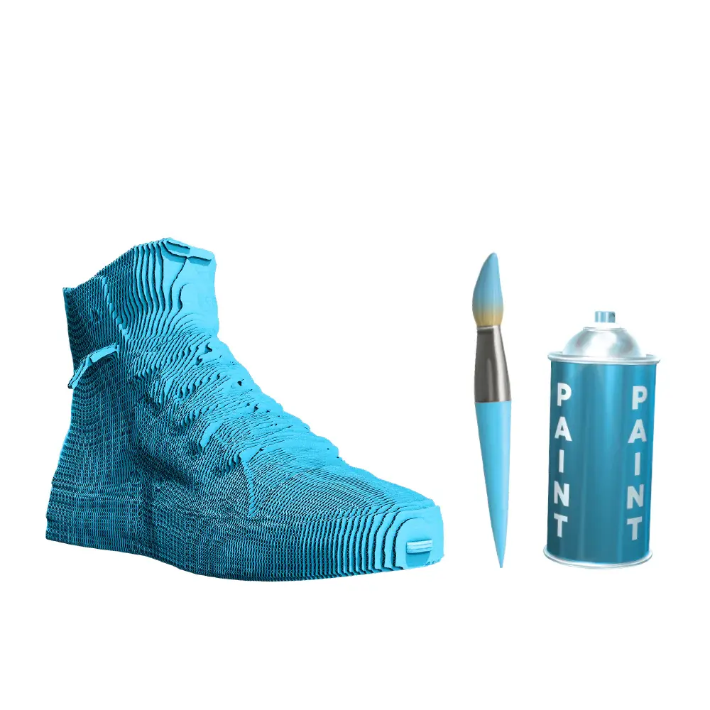 Cartonic Sculpture-Puzzle 3D - Sneaker