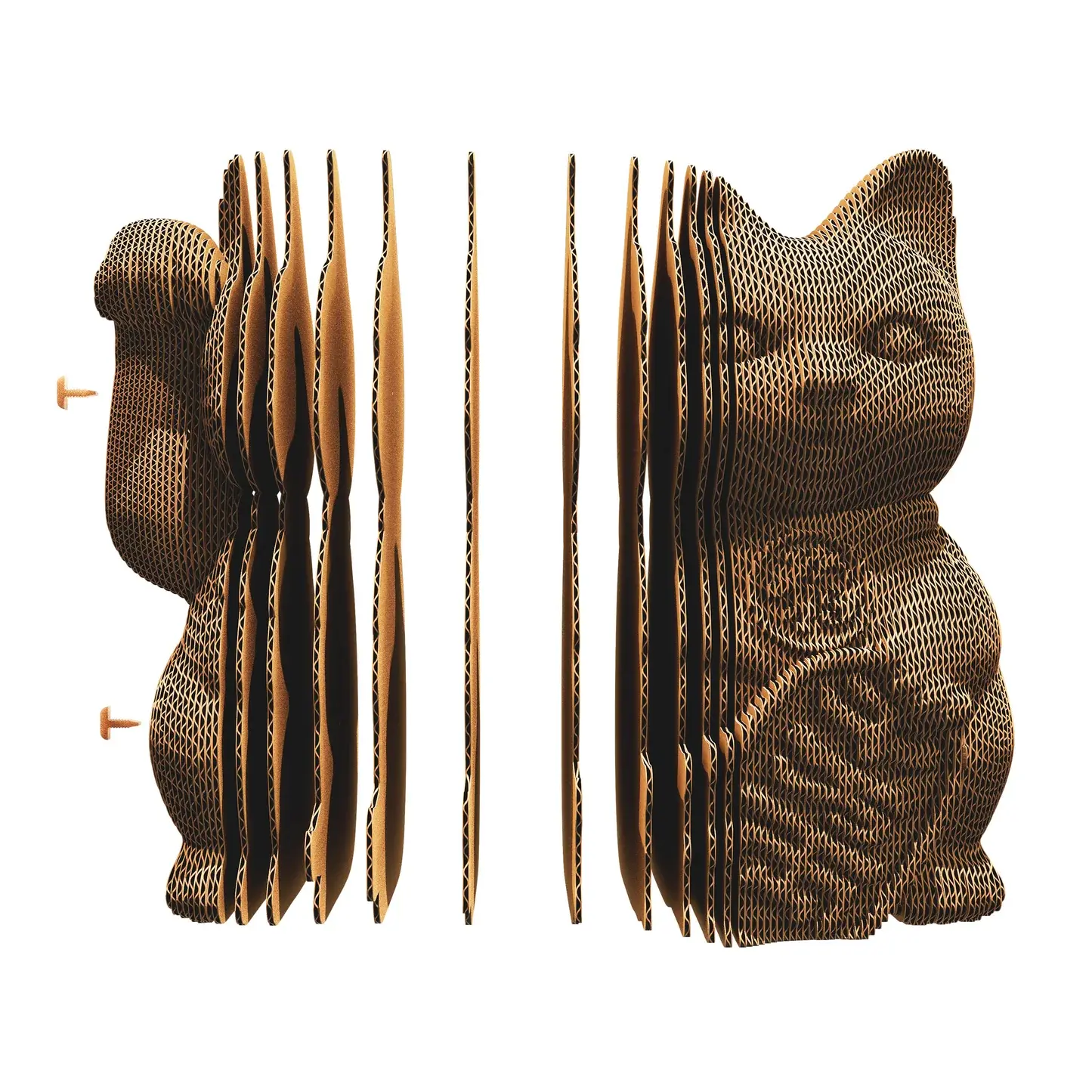 Cartonic Sculpture-Puzzle 3D - Lucky cat