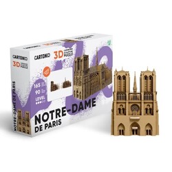 CARTONIC Sculpture-Puzzle 3D - Notre Dame de Paris