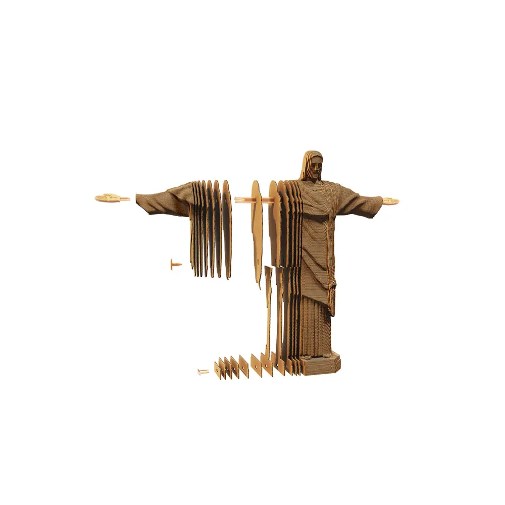 Cartonic Sculpture-Puzzle 3D - Christ rédempteur