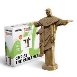 Cartonic Sculpture-Puzzle 3D - Christ rédempteur