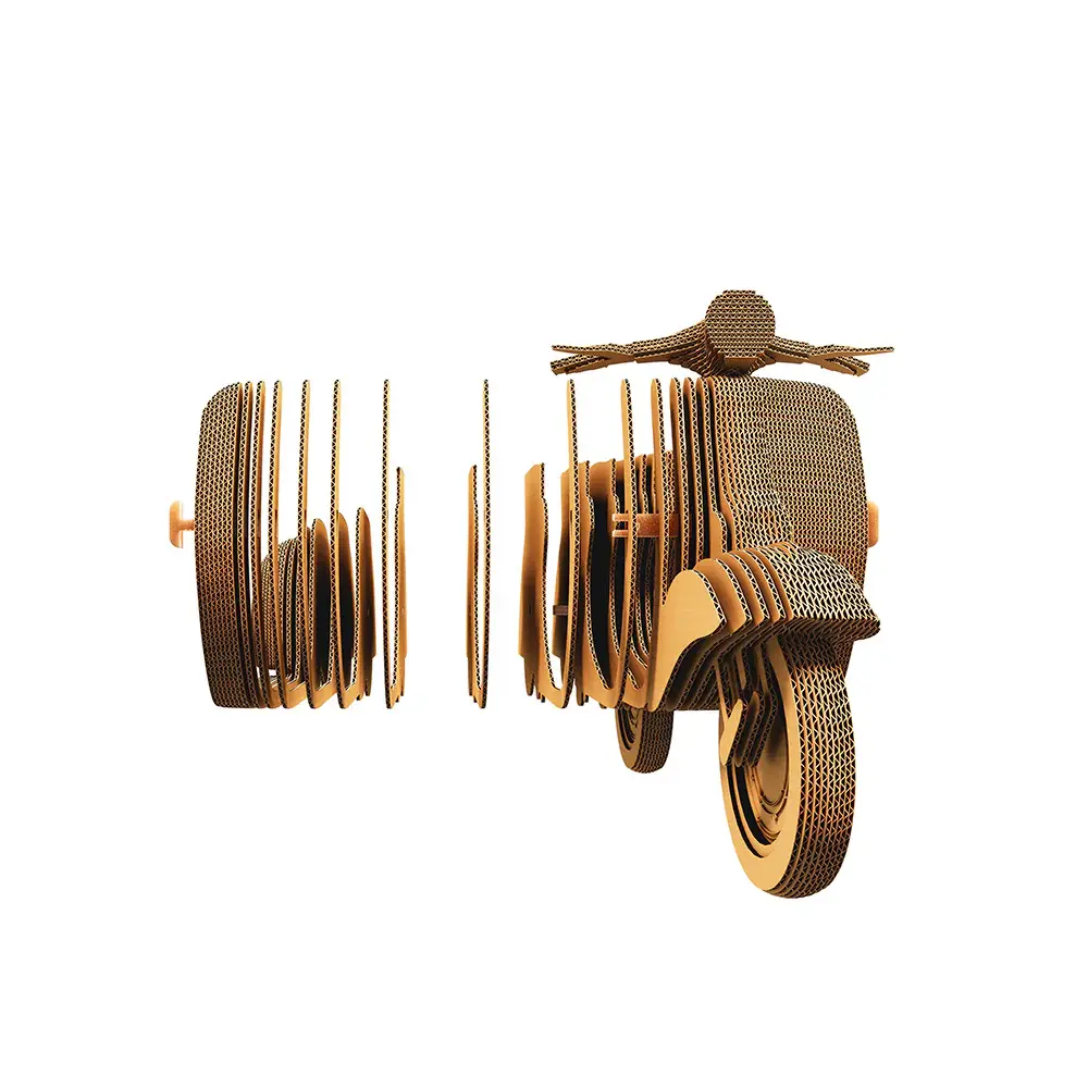 Cartonic Sculpture-Puzzle 3D - Scooter