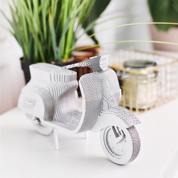 Cartonic Sculpture-Puzzle 3D - Scooter