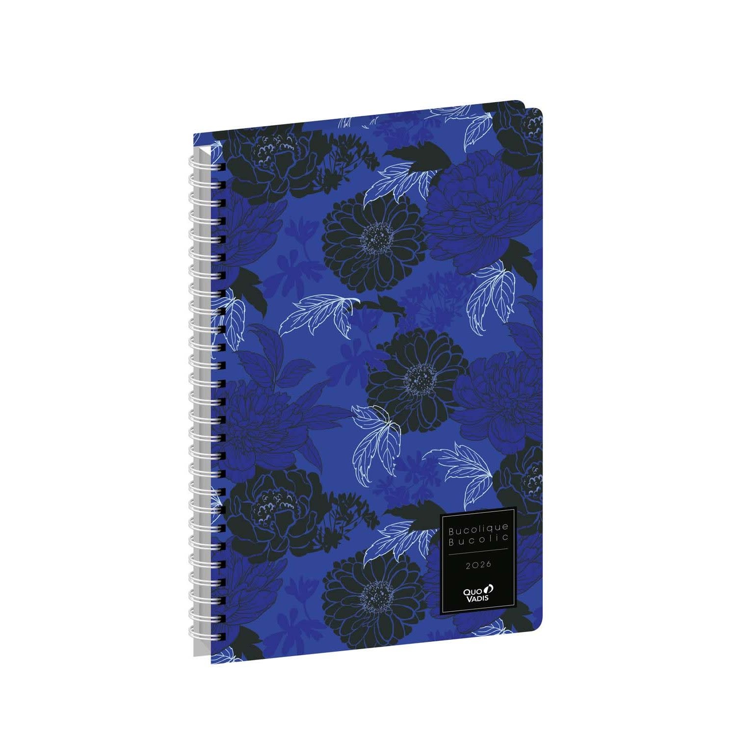QUO VADIS Agenda Civil Ministre S semainier 16x24cm Daisy Bucolique