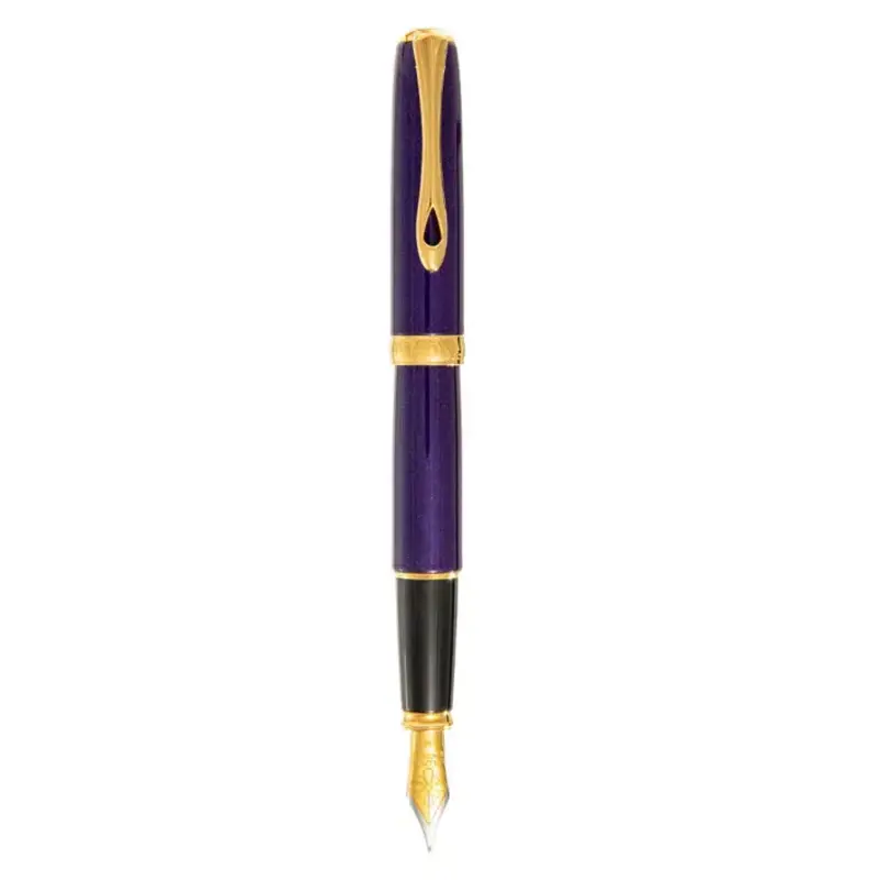 DIPLOMAT Stylo plume Excellence A2 Violet Rain doré B