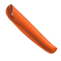 Etui tulipe Mandarine pour 1 stylo, diamètre 1,8 cm