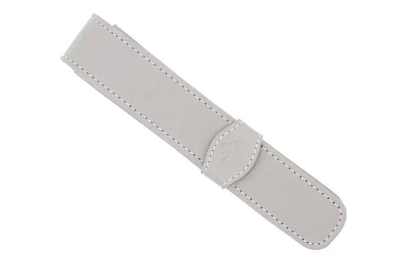 DIPLOMAT Etui cuir 1 stylo gris "Diplomat flower"