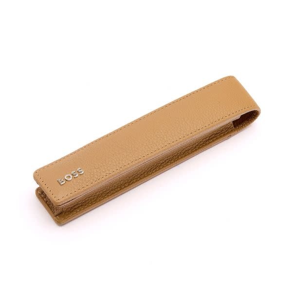 HUGO BOSS Etui À Stylos Classic Grained Camel