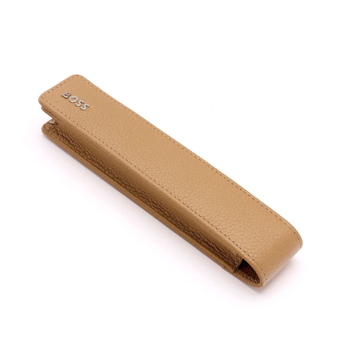 HUGO BOSS Etui À Stylos Classic Grained Camel