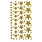 ARTEMIO Adh.14X25Cm Glitter Stars Gold