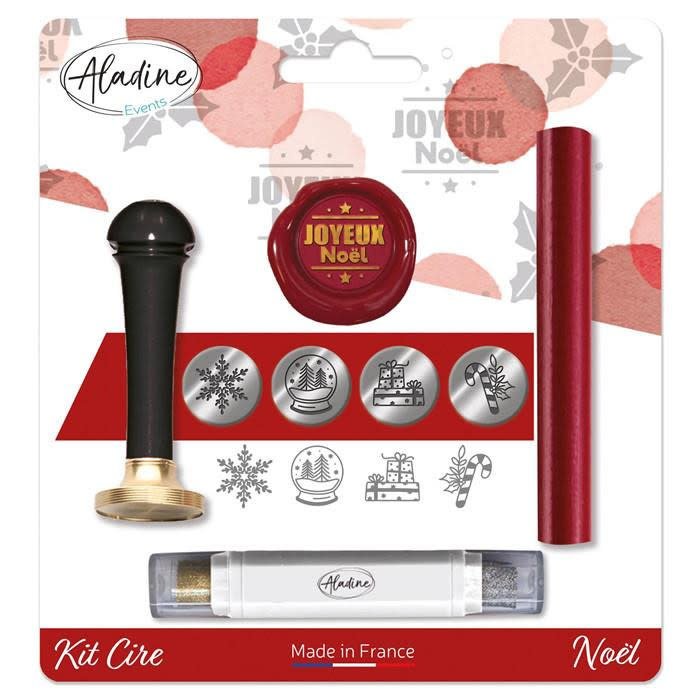 ALADINE Kit Cire Motifs Noël