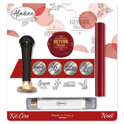 ALADINE Kit Cire Joyeux Noel & Bonne Annee