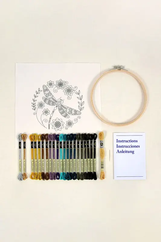 DMC Kit Broderie Le Chat Libellule
