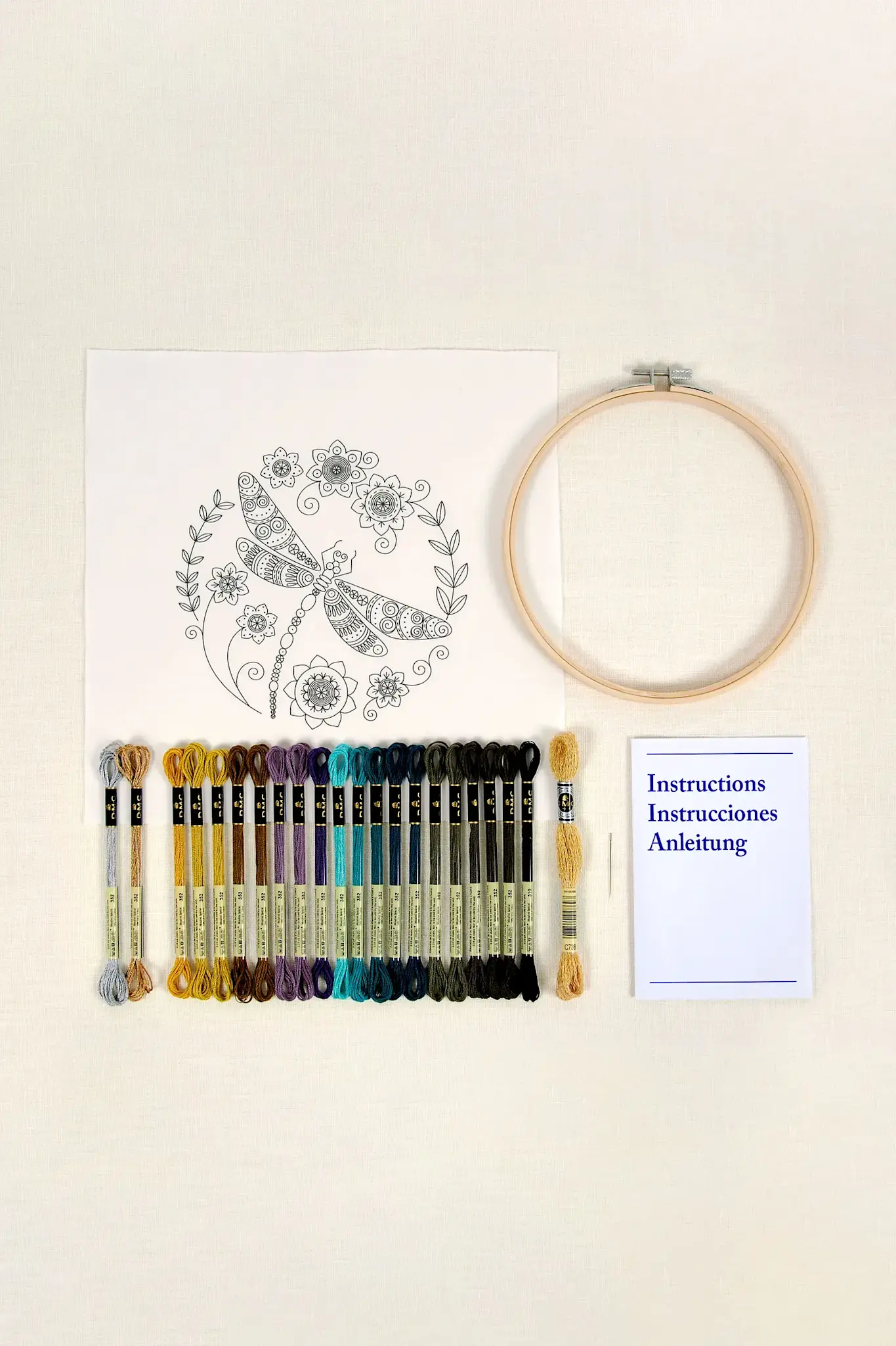 DMC Kit Broderie Le Chat Libellule