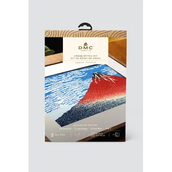 DMC Kit Point X Le Fuji Rouge - Hokusai