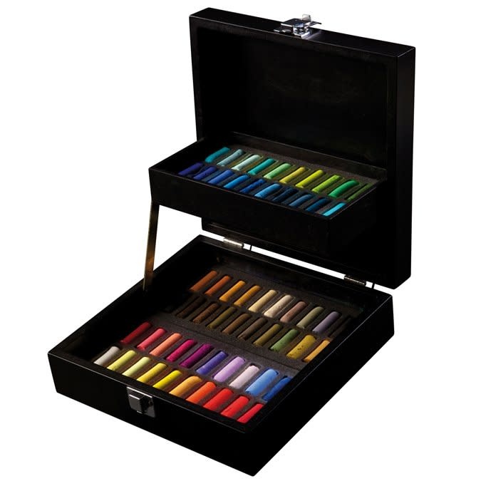 SENNELIER Coffret bois Pastel Ecu 60 Demi pastels