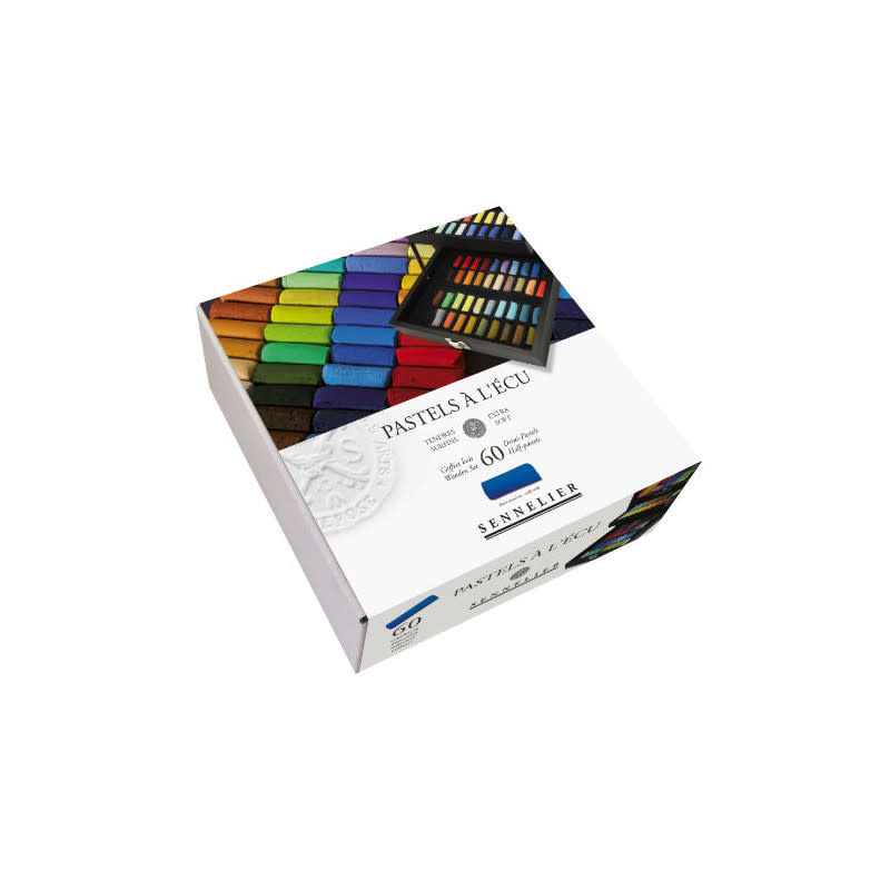 SENNELIER Coffret bois Pastel Ecu 60 Demi pastels