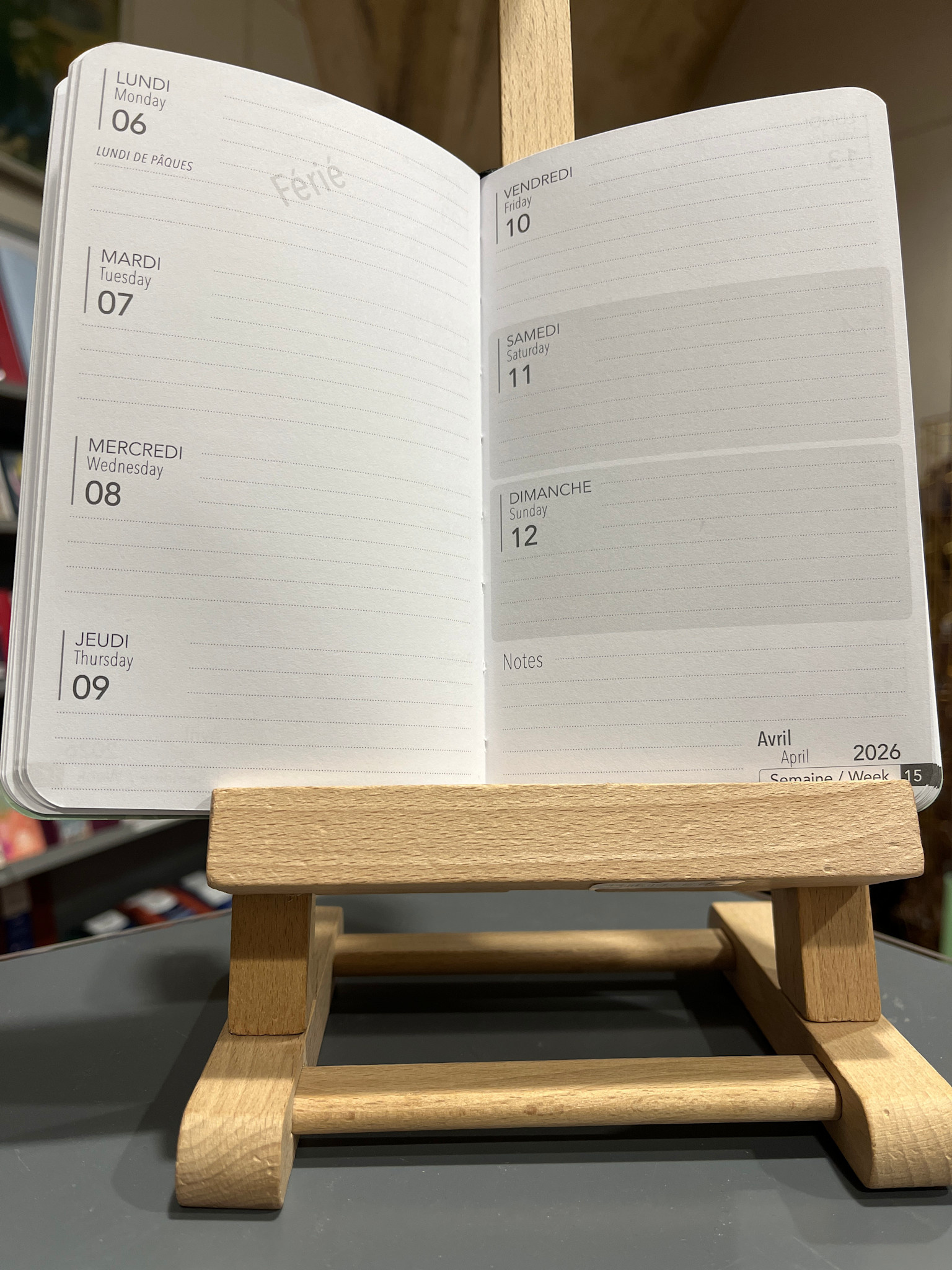 Agendas 10X16 horizontal Colibris