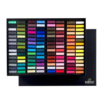 REMBRANDT Set pastels tendres Sélection Générale Deluxe 120 demi-pastels
