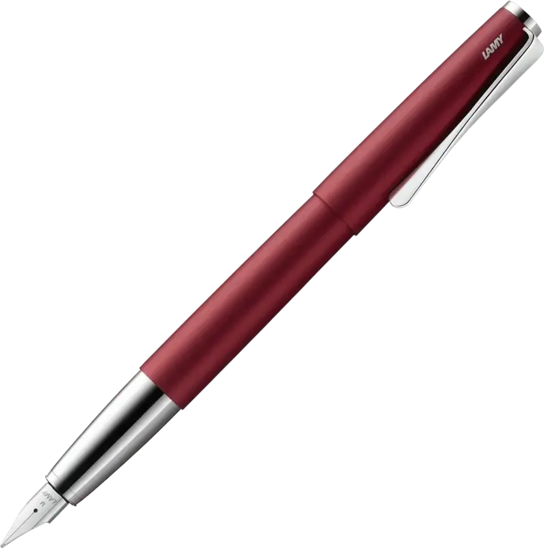 LAMY Stylo plume studio rouge mat plume M